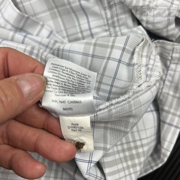 Eddie Bauer Mens Plaid Fishing Shirts Vented Back LOT OF 2 size XL Outdoor Hike - Picture 9 of 16